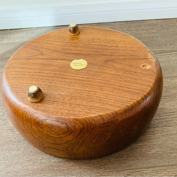 Verity southall teak Wood Bowl - Picture 5 of 12